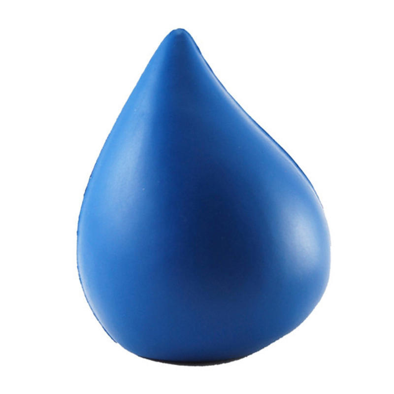 water drop stress ball