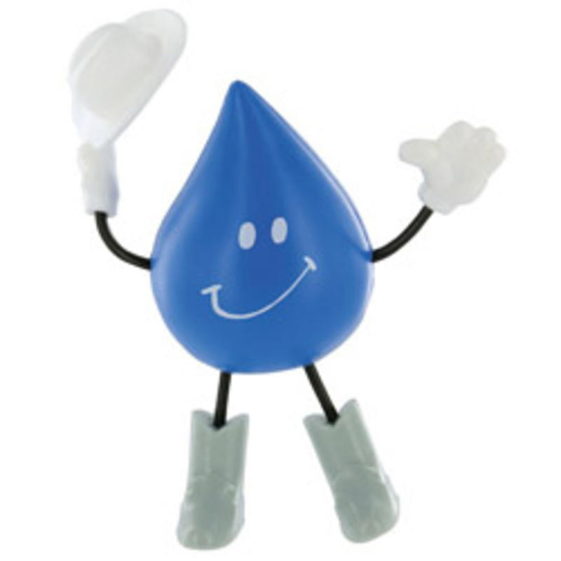 Texas Droplet Bendable Figure Stress Balls - Printed | Save up to 27 %
